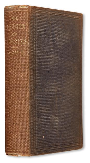 MEDICINE  DARWIN, CHARLES.  On the Origin of Species . . . New Edition, Revised and Augmented by the Author.  NY, 1860